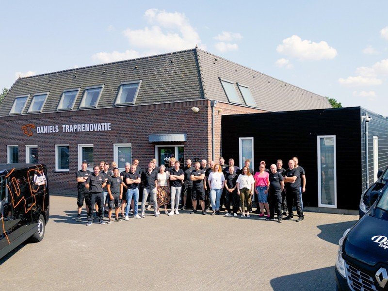 Team Daniels Traprenovatie