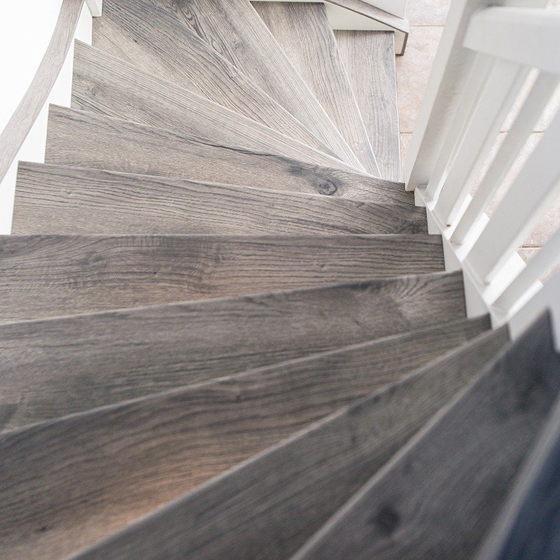 Trapkleur Alaskan Driftwood bovenzijde