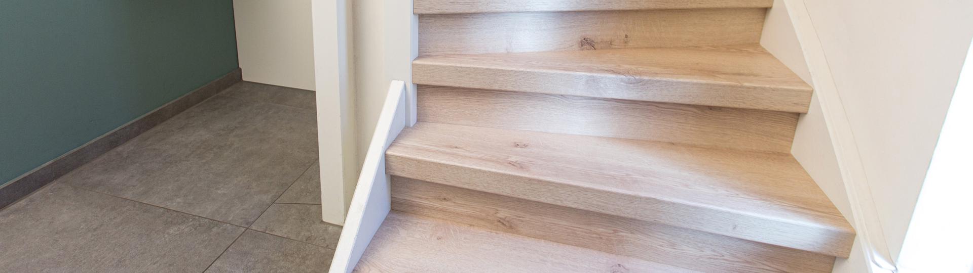 Van een open trap naar dichte trap maken