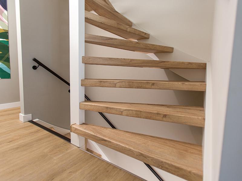 sunset beach natuurlijke ogende open trap