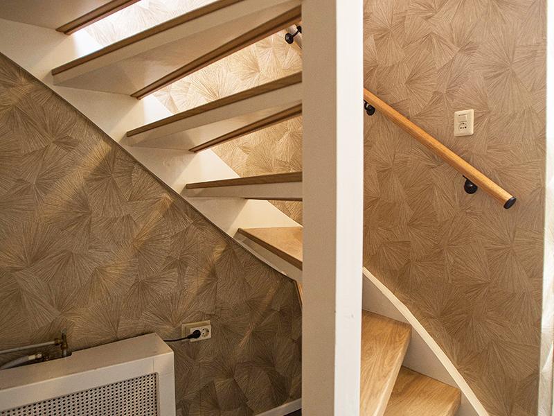 open trap enkelzijdig