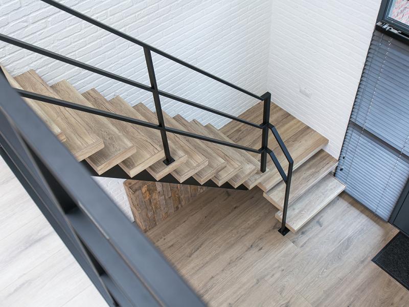 traprenovatie voorbeeld bovenaanzicht