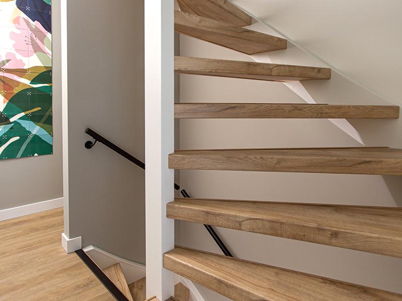 traprenovatie voorbeeld houtlook