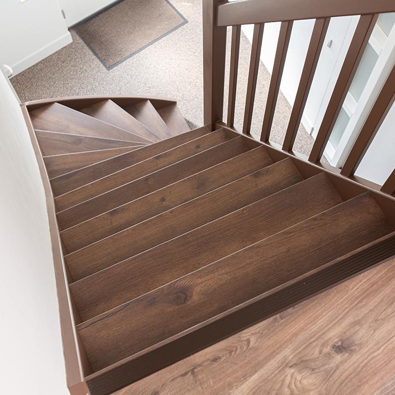 bovenzijde dockland brown trapkleur